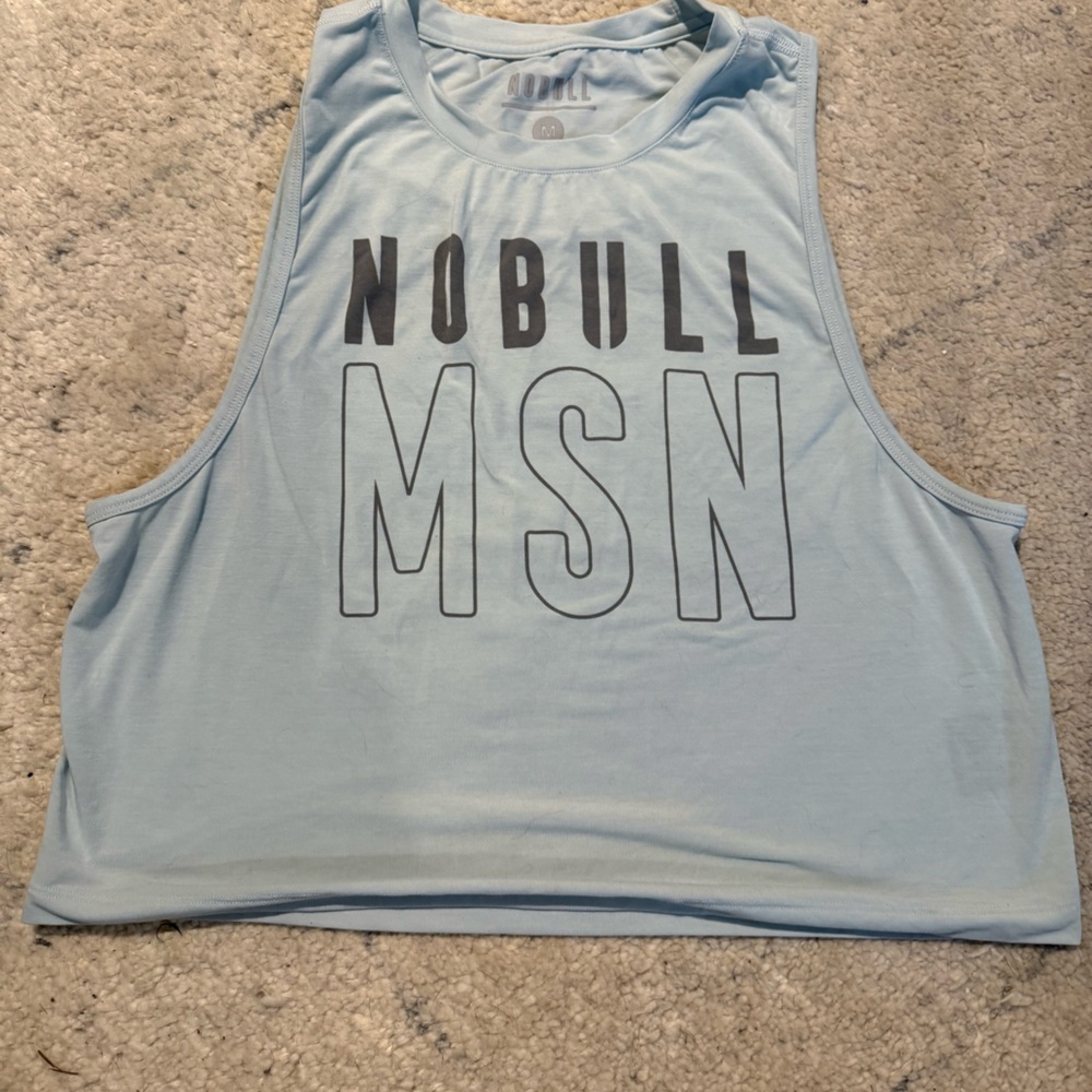 NOBULL Women's Sky Blue Muscle Tee